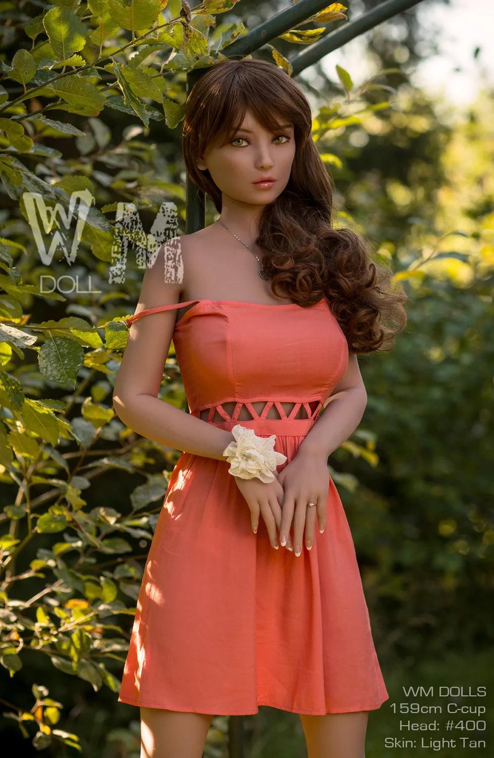 159cm (5ft3) C-Cup Реалистичная S-TPE Секс-кукла, Голова #400